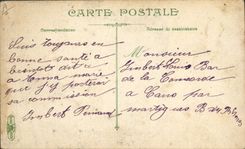 Vintage Postcard Militaria life of the sailor handling of weapons