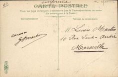 Vintage Postcard Militaria life of the sailor Exercise of boat