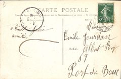 Vintage Postcard Aix Carnival in Provence