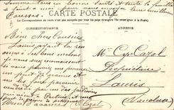 Postal Carnaval Aix en Provence el Corso el péndulo hechizado Diablo