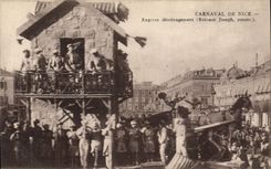 CPA Carnaval de Nice Express demenagement 