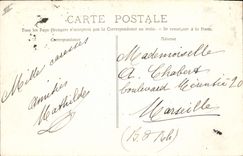 Vintage Postcard Carnaval XX the main madness of the world Groups PEGASE Aix in Provence