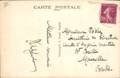 Vintage Postcard La Baule Tennis on Sea a beautiful meeting with Tennis Club