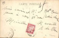 CPA Tennis dans le parc Hotel des Bains Greoux les Bains