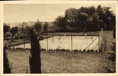 CPA Tennis Provence Le Pavillon Salon de Provence Vue sur le parc et le salon 