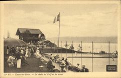 CPA Evian les Bains Le chalet du golf et les Tennis 