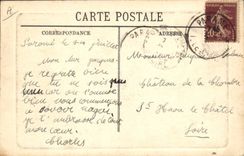 CPA Tennis Parame Le casino et le Grand Hotel