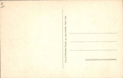 Vintage Postcard Tennis the Small Flagstones Stage Paved tennis and the village hall