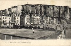 CPA Tennis Le Treport L'esplanade 