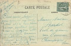 CPA Tennis Le Treport L'esplanade 