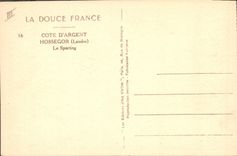 Postal Tenis Hossegor el Sporting