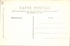 Vintage Postcard Martigny Tennis Baths