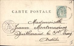 Postal Fantasia Pierrot Pierrots Medios