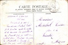 Vintage Postcard Fantasy Pierrot Pierrots Miss Buisson