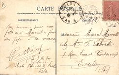 CPA Fantaisie Pierrot Pierrots Poisson d'Avril 