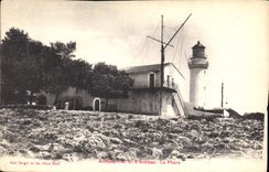 Vintage Postcard Headlight Antibes ND of Antibes