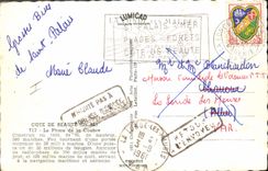 Modern Postcard Headlight of Coubre