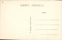 Vintage Postcard Headlight Croisic Boat