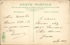 Vintage Postcard Militaria life of the sailor boxing In guard