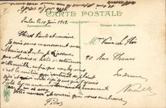 CPA Militaria La vie du marin Signaux a bord 