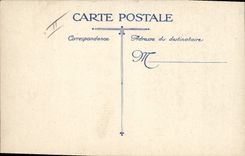 CPA Militaria L'abus du drapeau blanc 