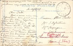 CPA Militaria Belges en embuscade sur l'Yser 