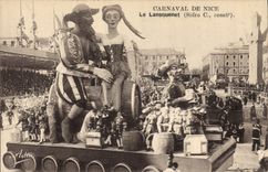 CPA Carnaval de Nice Le Lansquenet 