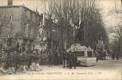 Vintage Postcard Carnival XXI Aix in Provence
