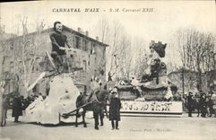 CPA Carnaval XXII Aix en Provence 