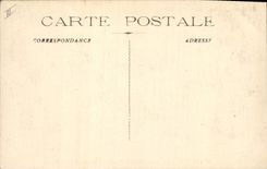 Vintage Postcard Carnival of Aix Paris seaport the revenche of the sardines Tower Eiffel Aix in Provence