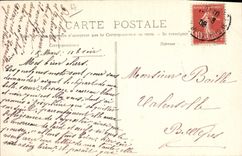 Vintage Postcard Carnaval XX Aix in Provence Groups musical Poisson