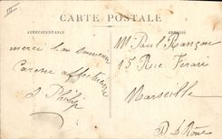 Vintage Postcard Carnival XXIV Aix in Provence headstocks