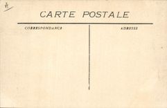 Vintage Postcard Carnival of Aix the main madness of the Aix world in Provence