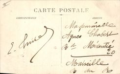 Vintage Postcard Carnival XXIV Aix in Provence Choruses Hearts Swings