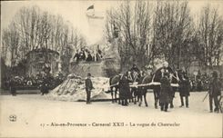 CPA Carnaval XXII Aix en Provence La vogue de Chantecler 