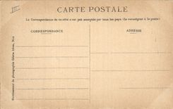 Vintage Postcard Carnival of Nice 1908 Tank of the music the gun