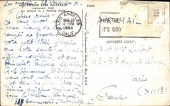 Modern Postcard Hollywood Park Racetrack Inglewood Cal Horses