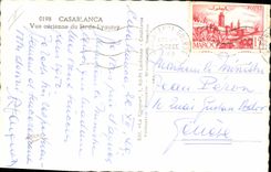 CPA Stade Lyautey Casablacna Maroc