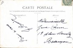 Vintage Postcard Pierrot Pierrots Mr. Franck the lesson of love