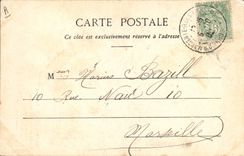 Vintage Postcard Pierrot father of famillePierrots