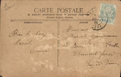 Vintage Postcard Pierrot Pierrots Jane Breuil and REx