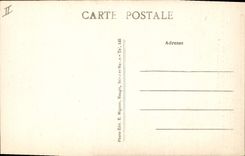 Postal Árbol Montigny Lencoup Cedre del Líbano