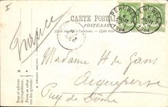 Postal Árbol Bonsecours el grande roble