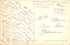 Postal Fantasia Natural muerto Manzanas Nuez