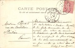 Vintage Postcard Cannes the Headlight and the pier