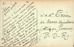 Vintage Postcard Cannes Headlight the Port Mount knight Boat