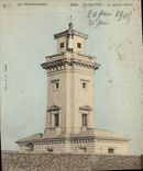 Vintage Postcard Headlight Le Havre the large headlight