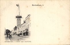 Vintage Postcard Headlight Rochefort Turn of the signals