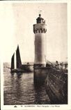 Vintage Postcard Headlight Port Haliguen Quiberon