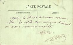 Vintage Postcard Penmarch Headlight the headlight of Eckmuhl